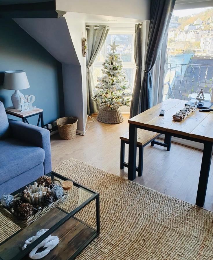 Looe With A View - Entire Apartment With Free Allocated Parking Exterior foto