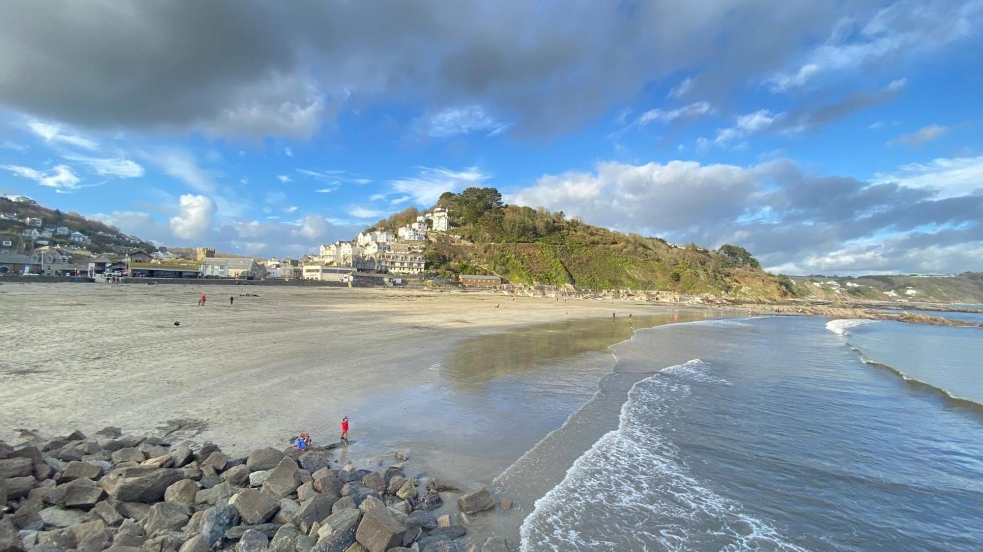 Looe With A View - Entire Apartment With Free Allocated Parking Exterior foto